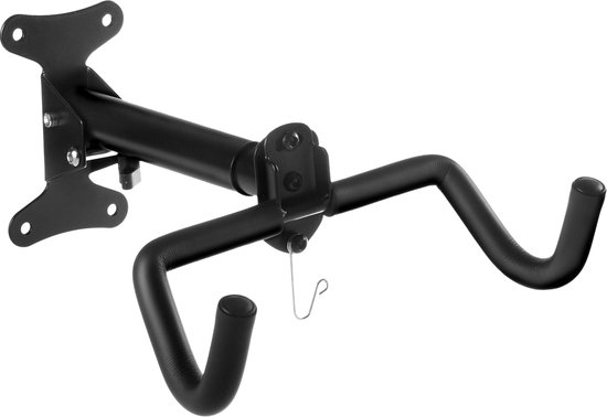 Maclean - Fiets muurbeugel, horizontaal, staal, max. belasting 30kg, MC-484