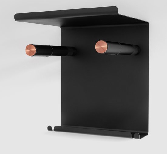 Macmilano - Black Shelvio Rosa Nero - Fietsbeugel van Macmilano