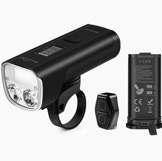 Magicshine ALLTY 2500S Fietslamp Voor - OLED, Afstandsbediening