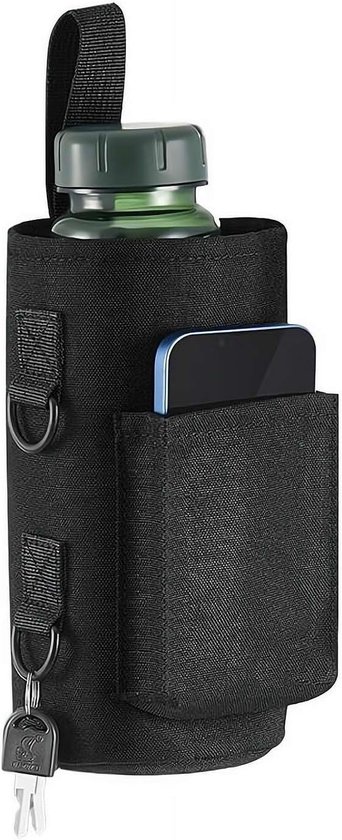 Magnetische Sporttas met Ingebouwde Magneten Bidonhouder en Telefoonvakjes Gymtas Organizer voor Sportaccessoires en Drinkfles