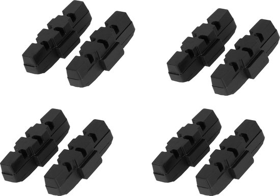 Magura Compatibele Remblokken - 4 Sets (8 Stuks) - Hydraulische Velgremmen 50mm - Geschikt voor Magura HS33 & HS11 - Voor Stadsfiets & Mountainbike - Zwart van Magura