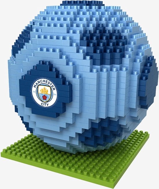 Manchester City - 3D BRXLZ voetbal - bouwpakket van Manchester City