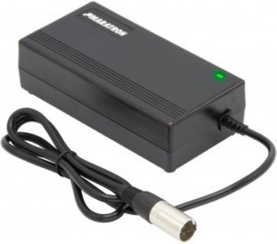 Maratron BC1142-E - Elektrische fietsoplader - 42,0V - 3,0A - 4-pins XLR - geschikt voor Impuls 36V accu van Mara