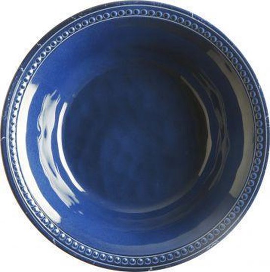 Marine Business Scheepsservies Harmony Diepe borden set van 6 stuks blauw van Marin.