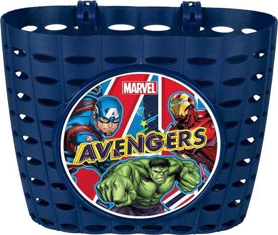 Marvel Avengers Fietsmand Junior 20 Cm Blauw van Marvel