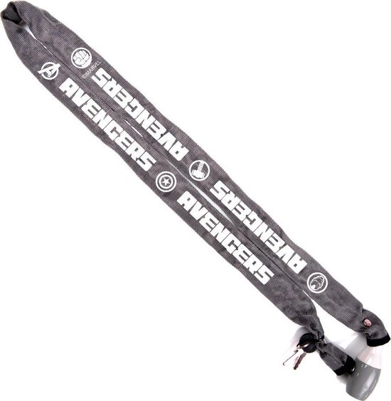 Marvel Kettingslot Avengers Jongens 650 X 12 Mm Grijs van Marvel