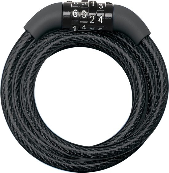 MasterLock Kabelslot - 4-cijferig fietsslot - 1,2m - 8143EURDPRO van Master