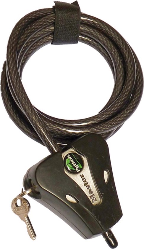 MasterLock Python Kabelslot - 1,8 m - Weersbestendig - 8418EURD van Master