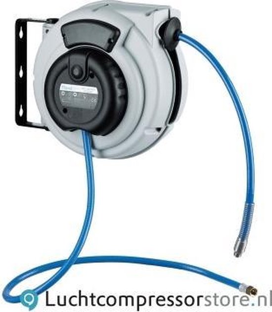 MAVEL Master Plus Air Automatische Luchtslanghaspel 9 meter / 8mm / 10bar