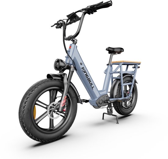 Maxtron Voyager 2.0 Elektrische Fiets - 48V 15Ah Samsung Accu - Bafang 250W Motor - 20 x 4.0 Inch Fatbike Banden - Actieradius 90-100 km - Hydraulische Schijfremmen Voor en Achter - Koppelsensor - Shimano 7 Versnellingen - Grijs