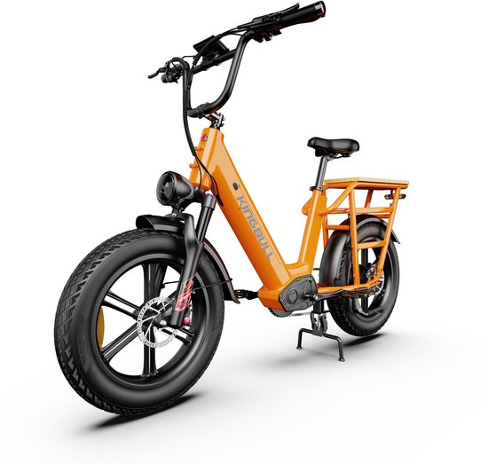 Maxtron Voyager 2.0 Elektrische Fiets - 48V 15Ah Samsung Accu - Bafang 250W Motor - 20 x 4.0 Inch Fatbike Banden - Actieradius 90-100 km - Hydraulische Schijfremmen Voor en Achter - Koppelsensor - Shimano 7 Versnellingen - Oranje