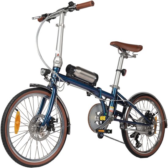 Maxturn Smart20 Elektrische stadsfiets - Accu 36V 5,2Ah - Banden 20×1,35 inch - paars