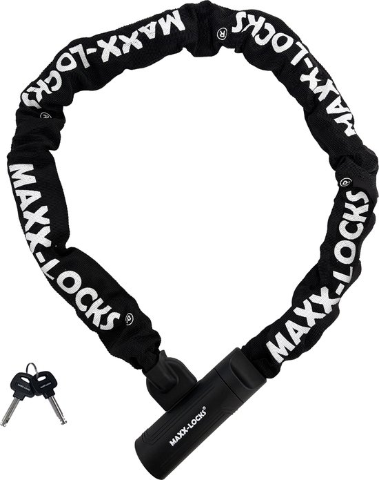 Maxx-Locks Picton Kettingslot - Art 2 Fietslot - Ketting van 8,3 mm Dikke Schakels - Slot met ART keurmerk - Geschikt voor Electrische Fiets en Fatbike - 180 cm van Maxx-Locks