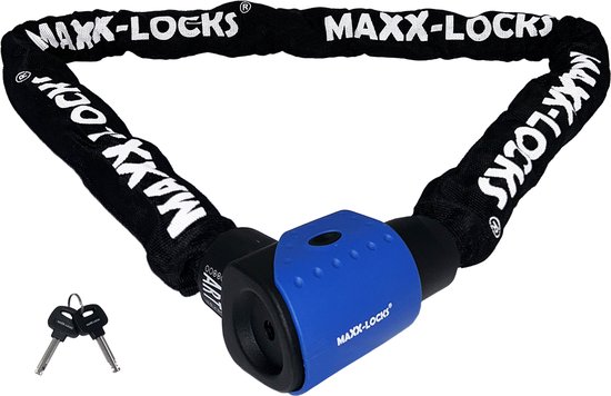 Maxx-Locks Scooterslot ART 3 Patea Vaste kop - 120 cm / Fietsslot / Kettingslot / Motorslot van Maxx