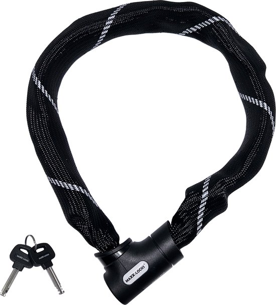 Maxx-Locks Twizel Kettingslot - Art 2 Fietslot - Ketting van Gehard Stalen Schakels - Slot met ART keurmerk - Geschikt voor Electrische Fiets en Fatbike - 140 cm van Maxx
