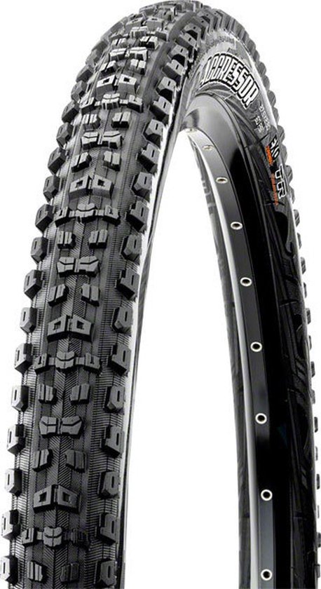 Maxxis Aggressor Vouwband 29x2.50" EXO TR, zwart Bandenmaat 63-622 | 29x2,50" van Merkloos