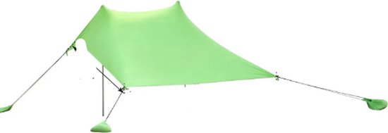 MazrekuHome® - Strandparasol - Strand tent - Zonnescherm - Draagbare familietent - Gemakkelijk op te zetten - Geschikt voor strand of camping van MazrekuHome