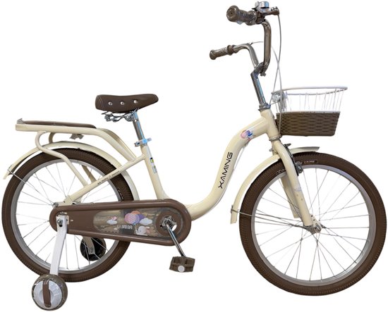 Meisjesfiets 20 inch - Kinderfiets 20 Inch, - Fiets 20 Inch, voor 6, 7, 8 en 9 jarigen