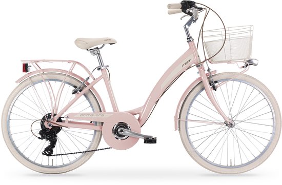 Meisjesfiets Primavera 24 inch, roze van Merkloos