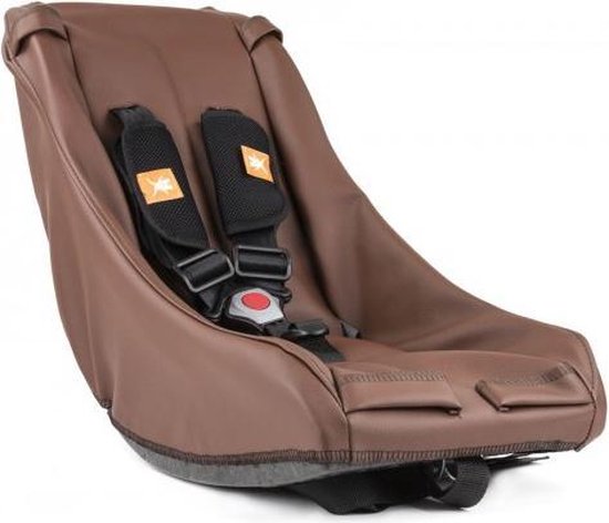 Melia Babyschaal Plus - Leer - 5 punts Bevestiging - 0 tot 9 maanden van Melia