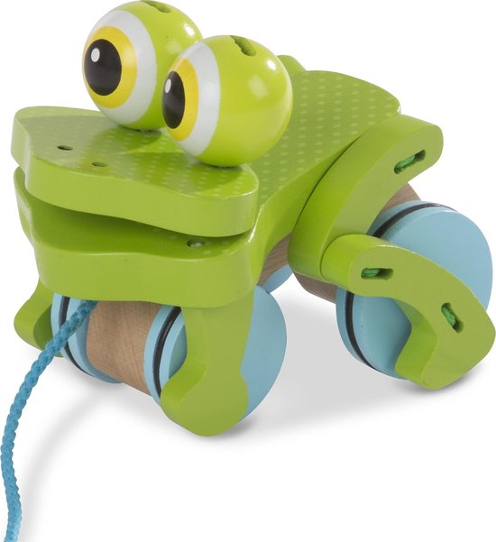 Melissa & Doug Houten Trek Kikker van Melissa & Doug