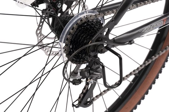 Merax Velors 29 Inch Mountainbike Hardtail - 21 Versnellingen - 80mm Voorvork - 160mm Schijfremmen - All-Terrain Fiets voor Volwassenen 165-180cm - Zwart van Merax