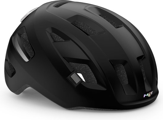MET E-Mob MIPS Fietshelm Mannen & Vrouwen - Fietshelm E Bike Volwassenen - Maat M (56-58cm) - NTA8776 - Black van MET