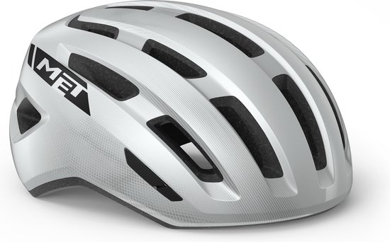 MET Miles MIPS Fietshelm Mannen & Vrouwen – Fietshelm Stadsfiets Volwassenen – E-Bike – Trekking – Maat M/L (58-61cm) – White Glossy (Wit)