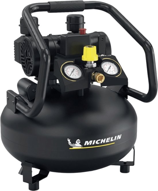 Michelin MX POP AIR 22-1.5 SILENT - Stille olievrije compressor - 8 bar - 1.5 pk / 1.1 kW - 210 l/min - 22 l