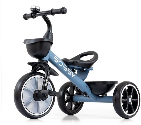 Milly Mally Bobby driewieler blauw 24M+ - Kinderdriewieler