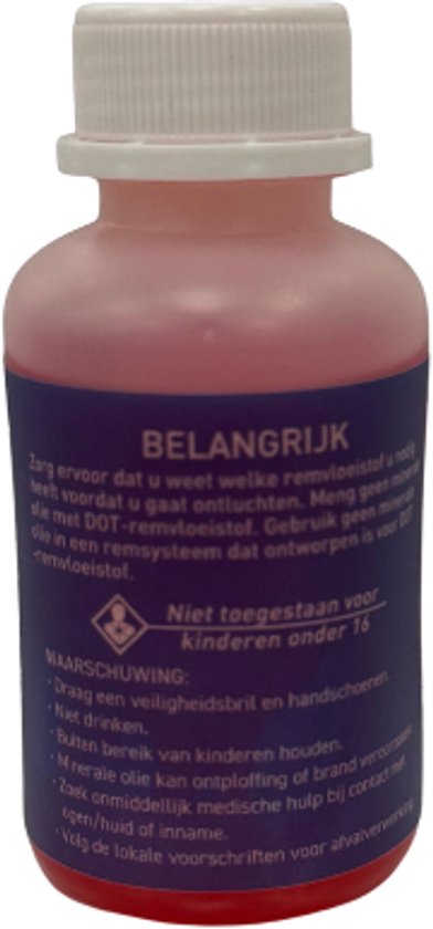 Minerale olie Fatbike 60ml - Hydraulic Brake oil - Hydraulische remmen - izoom - logan enz. - - Ebike