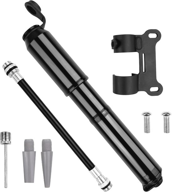 Mini Fietspomp 120 psi - Compatibel met Presta en Schrader Ventielen - Handpompen voor Fietsen