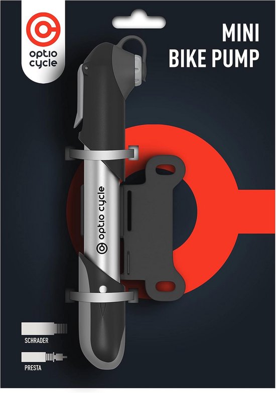 Mini Fietspomp 120 PSI | Handpomp voor Fiets | Compacte MTB en Racefiets Pomp