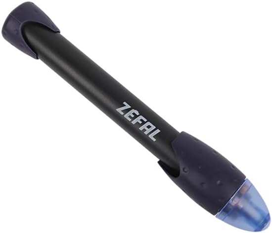 Mini Fietspomp - Compacte Pomp - Fietsbanden Oppompen - Geïntegreerde Adapters - 14 inch - Grijs/Zwart