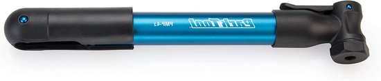 Mini Fietspomp - Draagbare Pomp - Fietsband Oppompen - Aluminium Constructie - 17 inch Lengte - Blauw