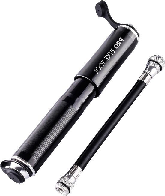 Mini-fietspomp voor Presta en Schrader - Hoge druk PSI - Betrouwbare en lichte prestaties - Racefietsen, mountainbikes, BMX-fietsen