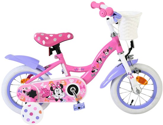 Minnie Cutest Ever! Kinderfiets - Meisjes - 12 inch - Roze van Disney