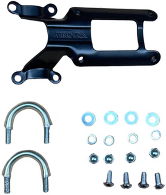 Minoura BH2B bevestigingset 2 bidons staal