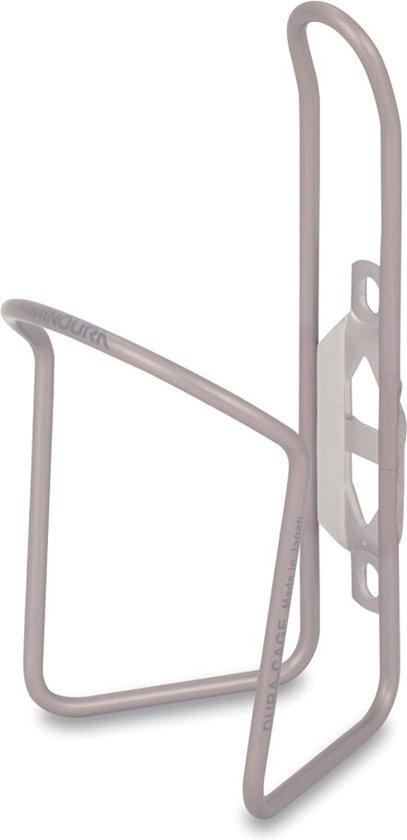 Minoura bidon houder 4,5mm - Kleur titanium - Aluminium