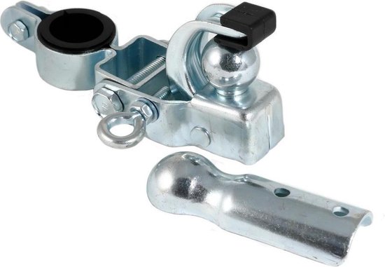 Mirage Fietskarkoppeling Staal Zilver van Mi