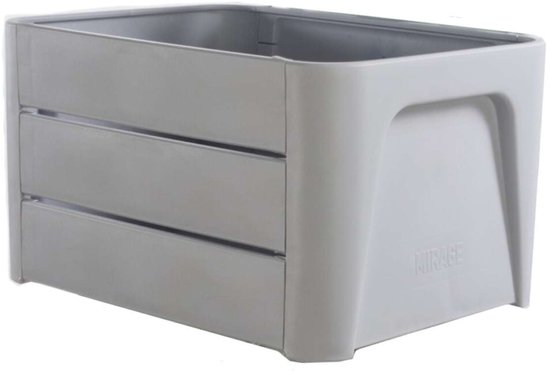 Mirage fietskrat Klik ‘n Krat grijs van Mirage