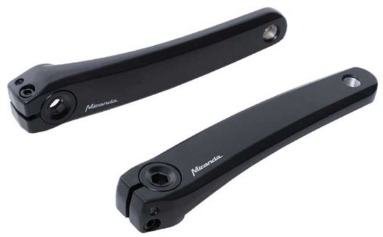 Miranda Crankset Delta S Shimano Steps 170 Mm/18,4 Mm Zwart van Miranda