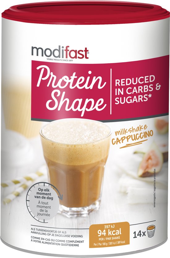 Modifast Protein Shape - Milkshake - Cappuccino - 420 g