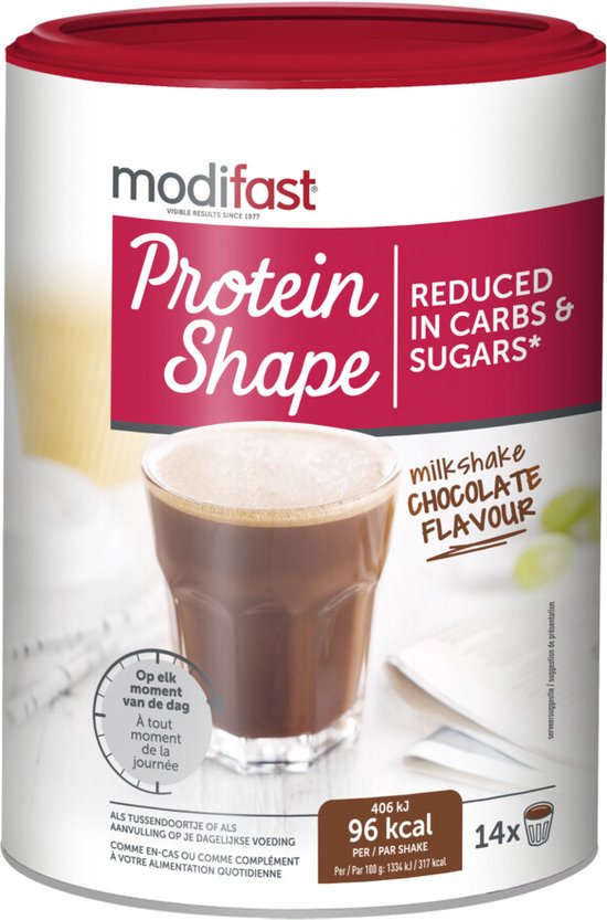 Modifast Protein Shape - Milkshake - Chocolade - 420 g