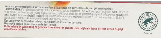 Modifast Protein Shape - Reep Pure & Witte Chocolade - 6 stuks - Eiwitreep van Merkloos