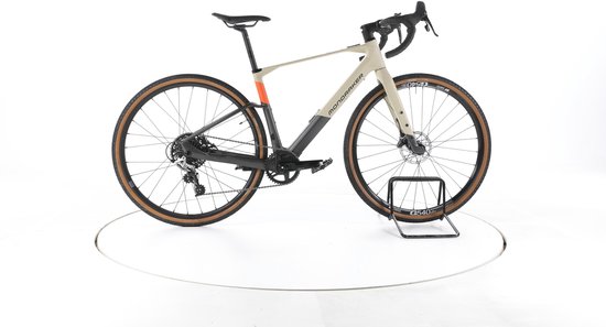 Mondraker Dusty R Elektrische gravel- en racefiets Accu 350Wh 28" 2023 beige Pro
