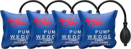 Montagekussen set voor raam- en deurinstallatie - 4 stuks, pneumatische hefgereedschappen tot 300 kg van Wolfcraft