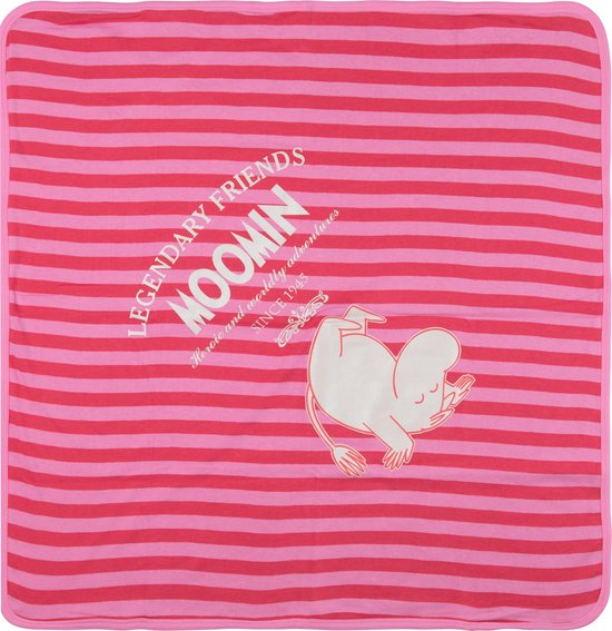 Moomin meisjes badcape - roze - maat 75 cm van Moomin