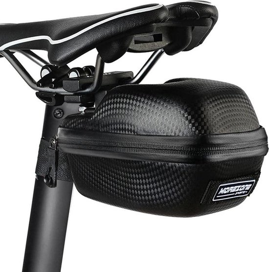 MOREZONE Fietszadeltas | Riem-Zadeltassen | MTB Fiets Fietsstoeltje Pack Regendicht | Waterdicht  (Zwart) van MOREZONE
