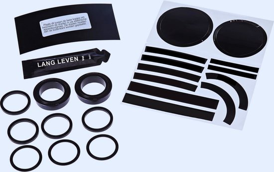 Motion Centrale Casotte Pressfit 86 | Fietsaccessoires - 29mm DUB Bouten - Zwart - Universele Maat van Merkloos